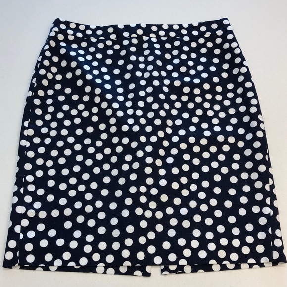 J. Crew Dresses & Skirts - J. Crew Polka Dot Pencil Skirt